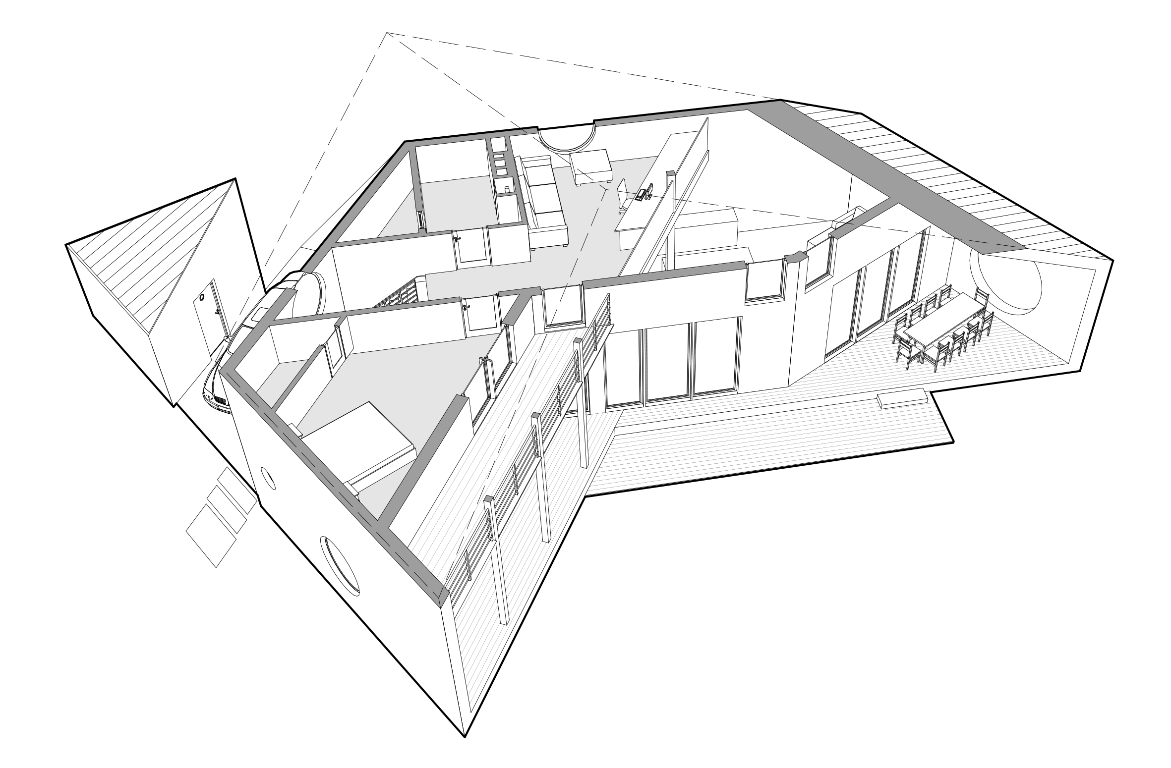 Design drawing 4 for Wing house, Brest region, Belarus.